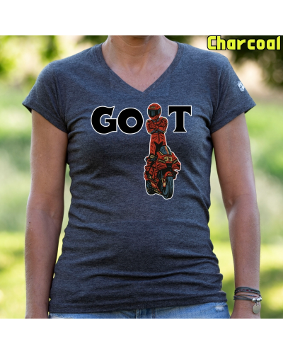 Camiseta mujer manga corta - GOAT