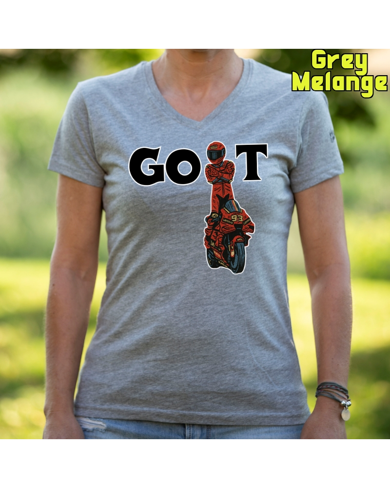 Camiseta mujer manga corta - GOAT