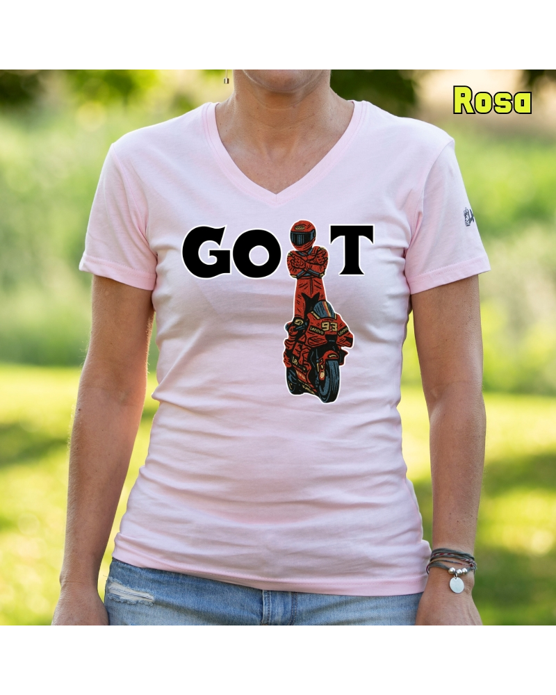 Camiseta mujer manga corta - GOAT