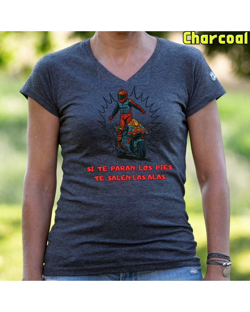 Alas - Camiseta Mujer Manga Corta