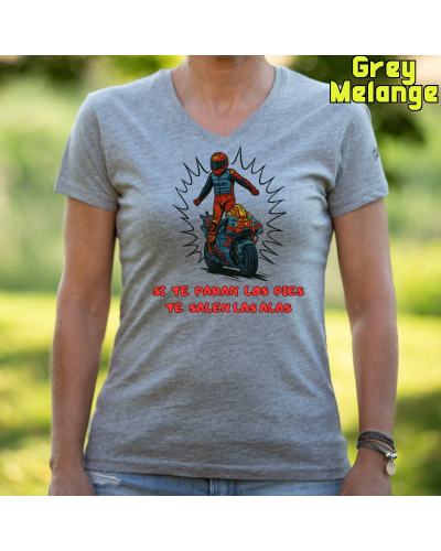 Alas - Camiseta Mujer Manga Corta