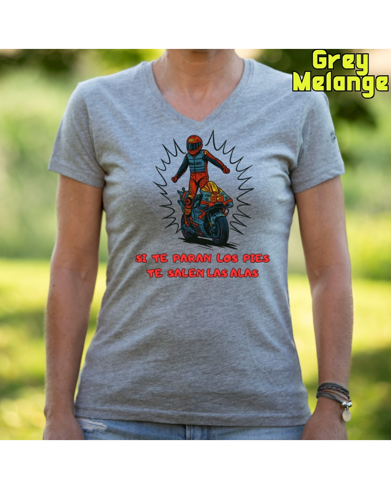 Camiseta mujer manga corta - ALAS