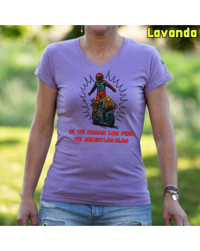 Alas - Camiseta Mujer Manga Corta