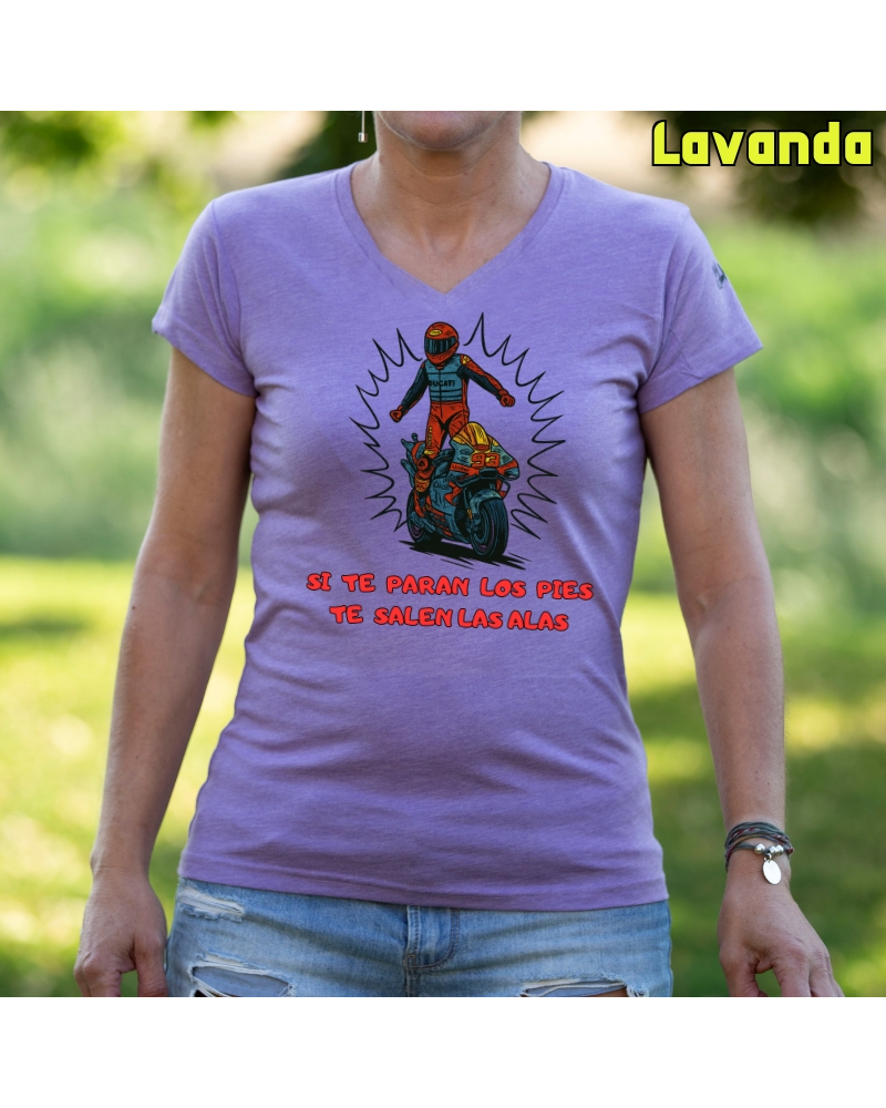 Camiseta Mujer Manga Corta - Alas