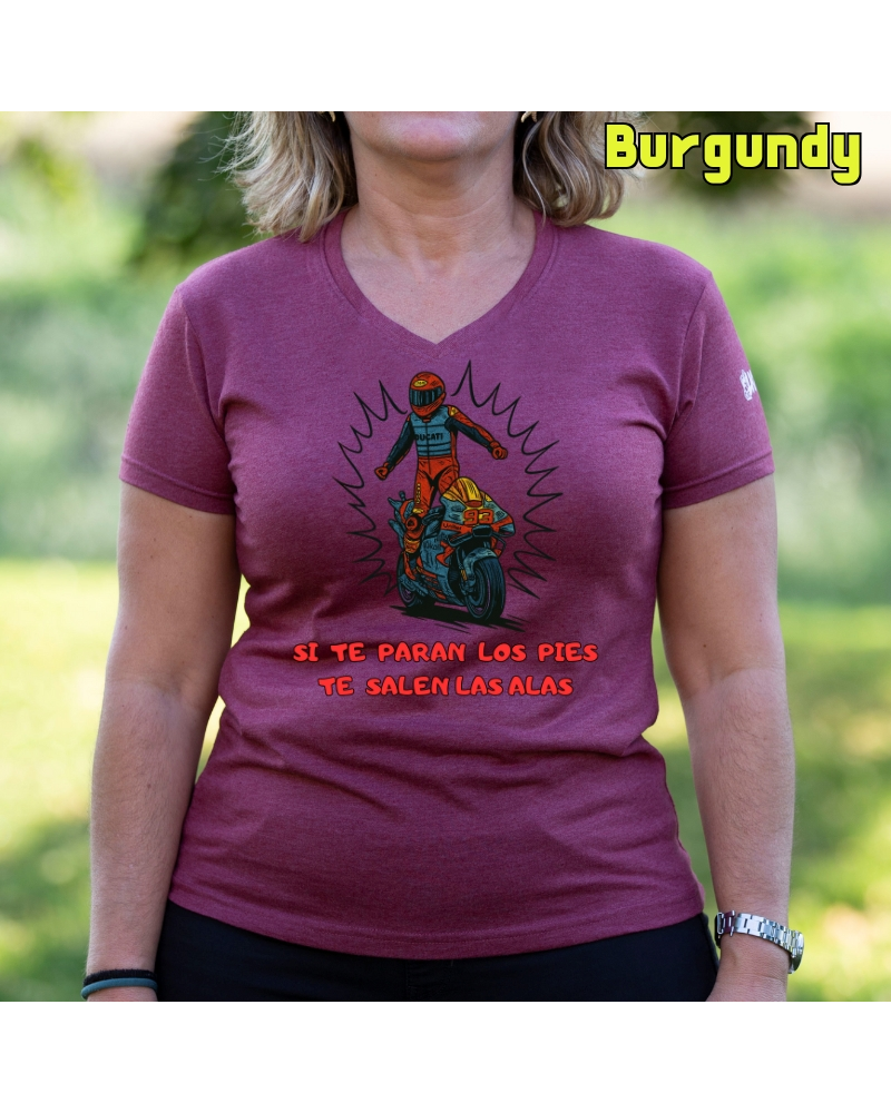 Camiseta Mujer Manga Corta - Alas