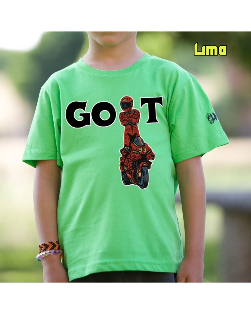 Camiseta niño manga corta - GOAT