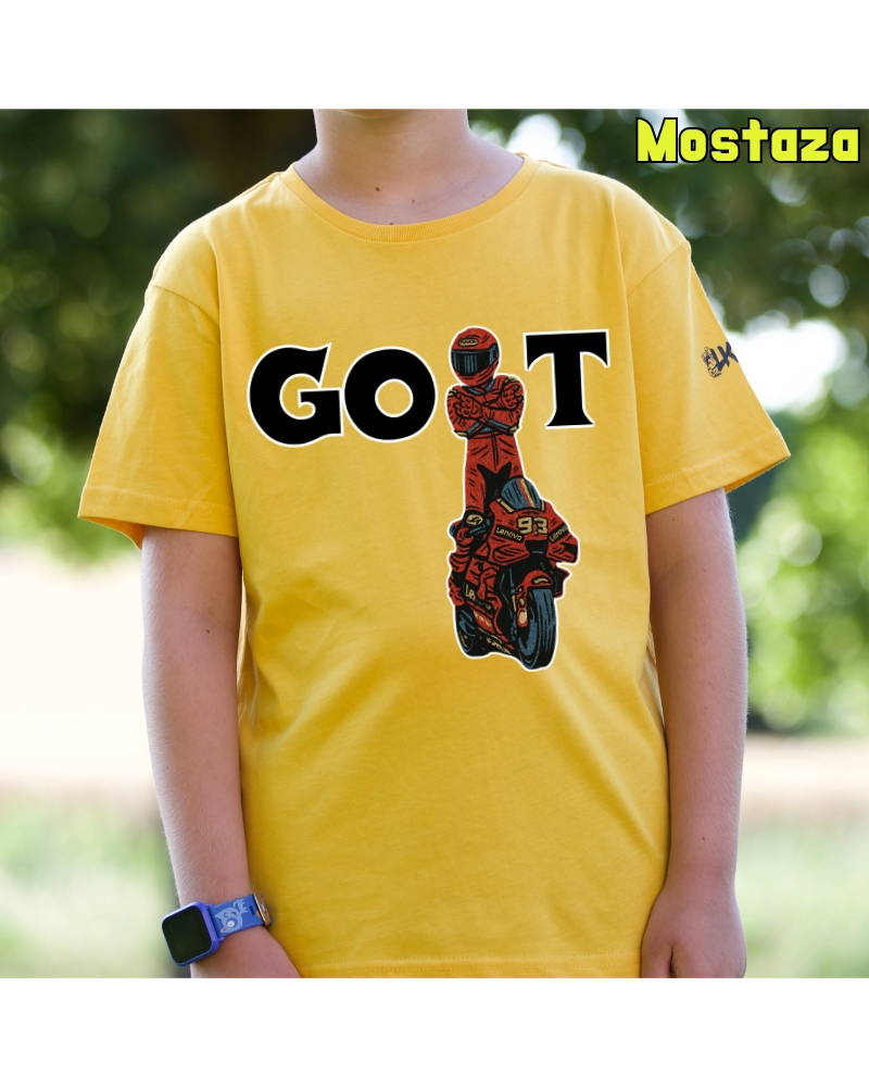 Camiseta niño manga corta - GOAT