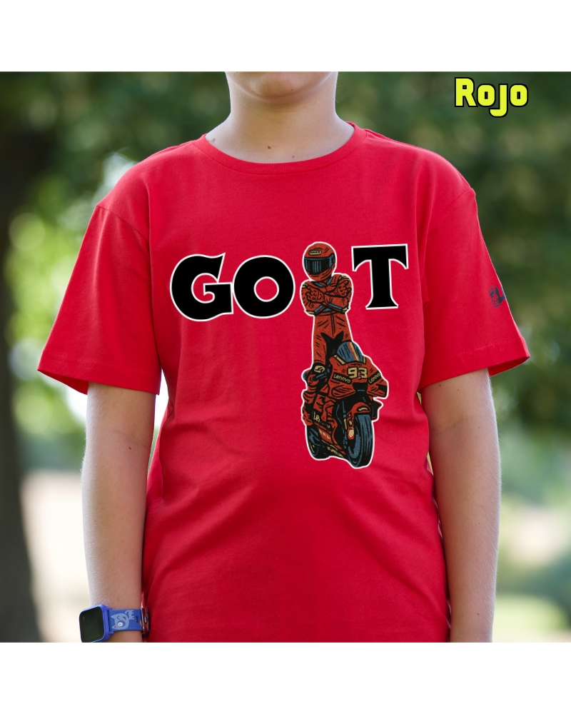 Camiseta niño manga corta - GOAT