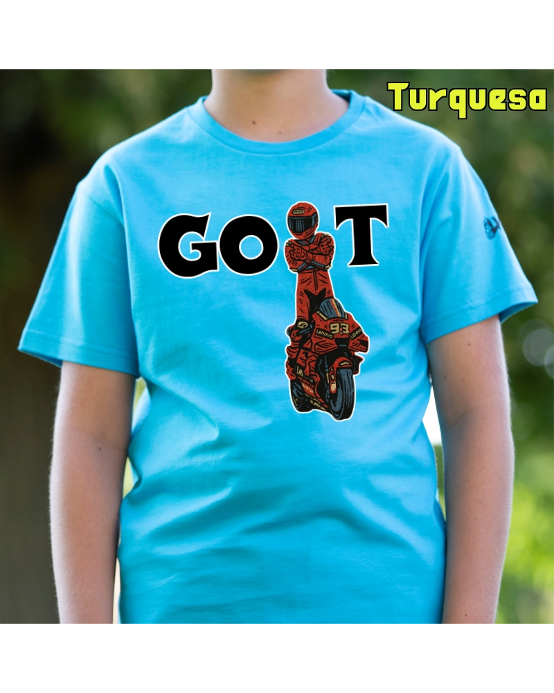 Camiseta niño manga corta - GOAT
