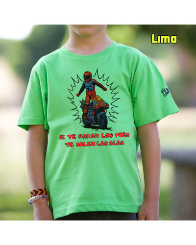 Camiseta niño manga corta - ALAS