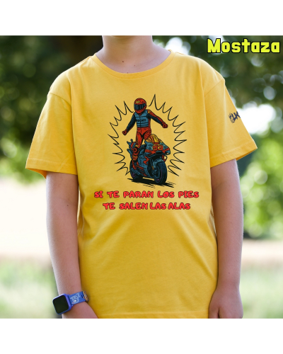 Camiseta niño manga corta - ALAS