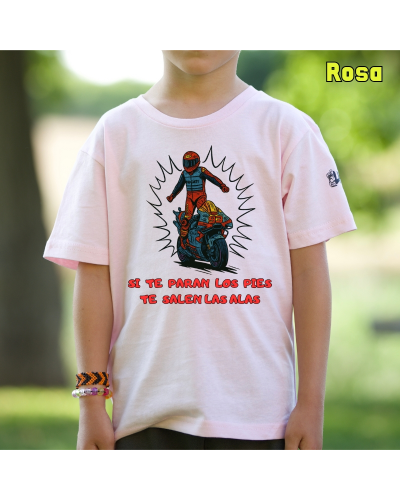Camiseta niño manga corta - ALAS