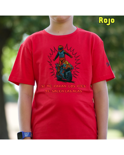 Camiseta niño manga corta - ALAS