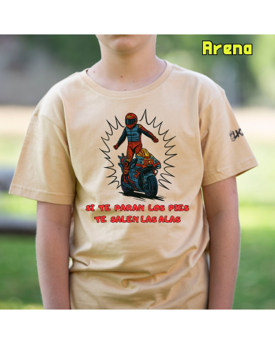 Camiseta niño manga corta - ALAS