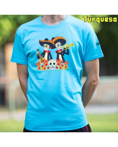 Camiseta hombre VIVA MEXICO - manga corta
