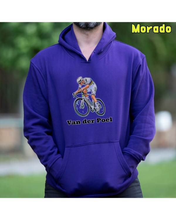 Sudadera hombre con capucha VAN DER POEL I  La Kamiseta K Buskas