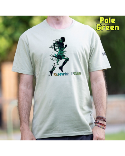 Camiseta hombre manga corta - Running Free