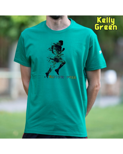 Camiseta hombre manga corta - Running Free