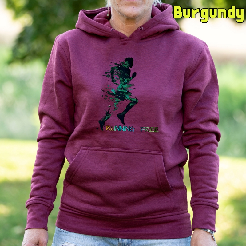 Running Free - Sudadera Mujer Con Capucha