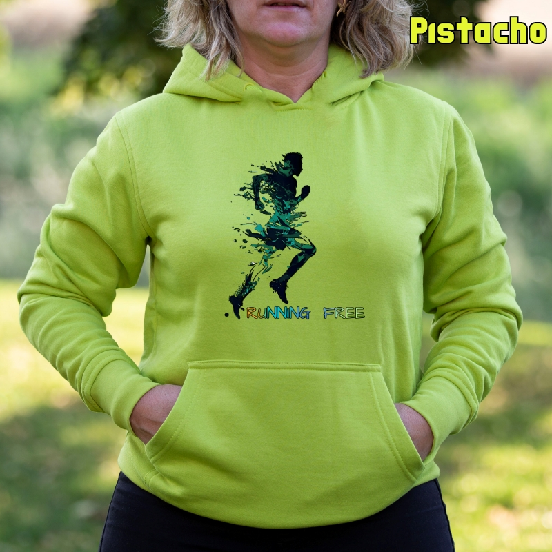 Running Free - Sudadera Mujer Con Capucha