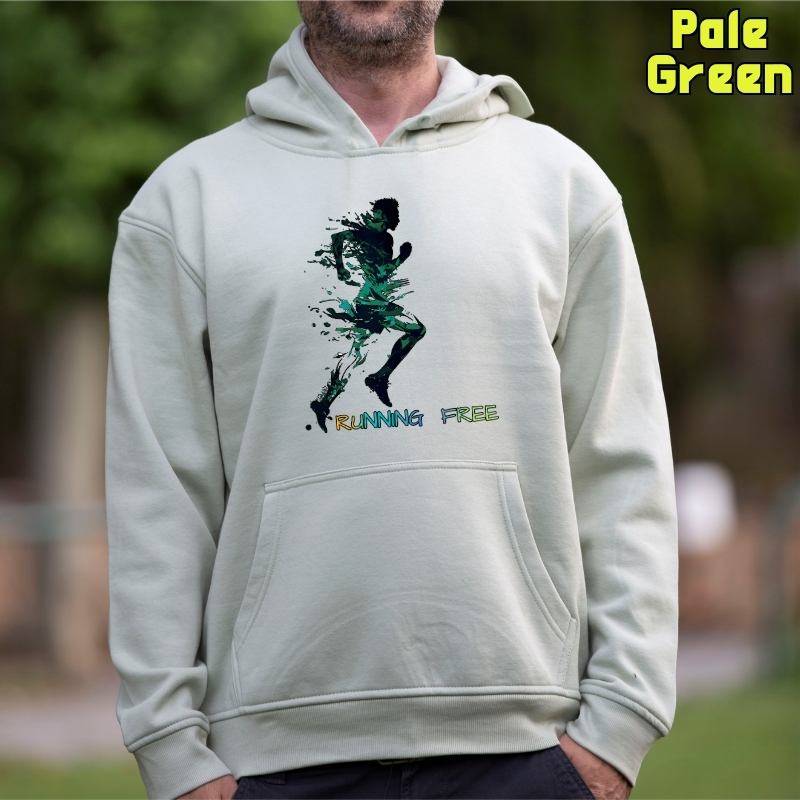 Running Free - Sudadera Hombre Con Capucha