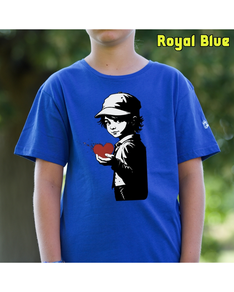 Corazón En Mano - Camiseta Niño Manga Corta