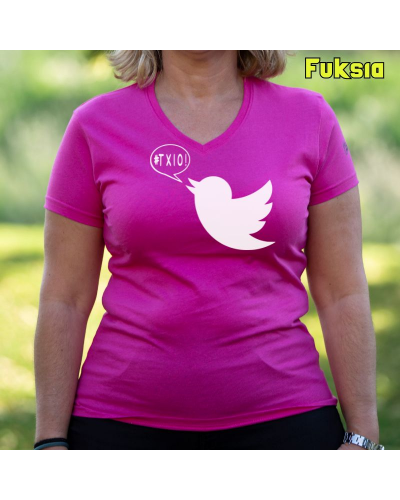 Camiseta Mujer Txoria Txori - manga corta
