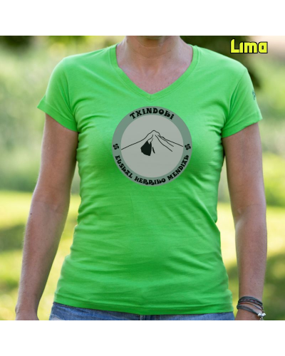 Camiseta Mujer Txindoki- manga corta