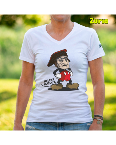 Emakumeen Kamiseta - Kiliki Mouse