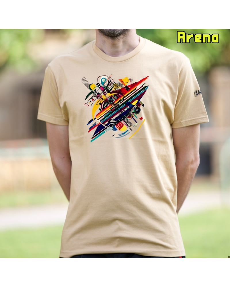 Camiseta Hombre Manga Corta - Kandinsky