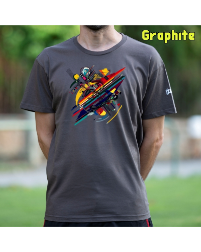 Camiseta Hombre Manga Corta - KANDISKY