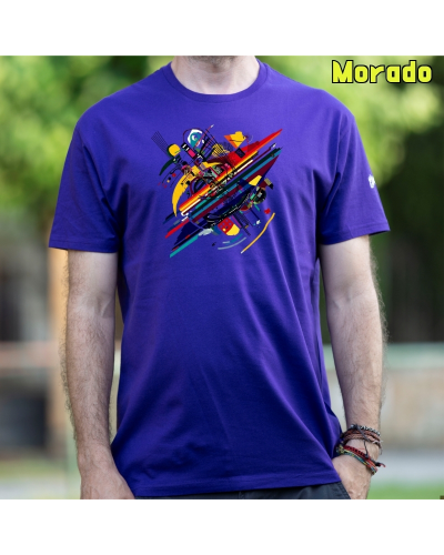 Camiseta Hombre Manga Corta - KANDISKY