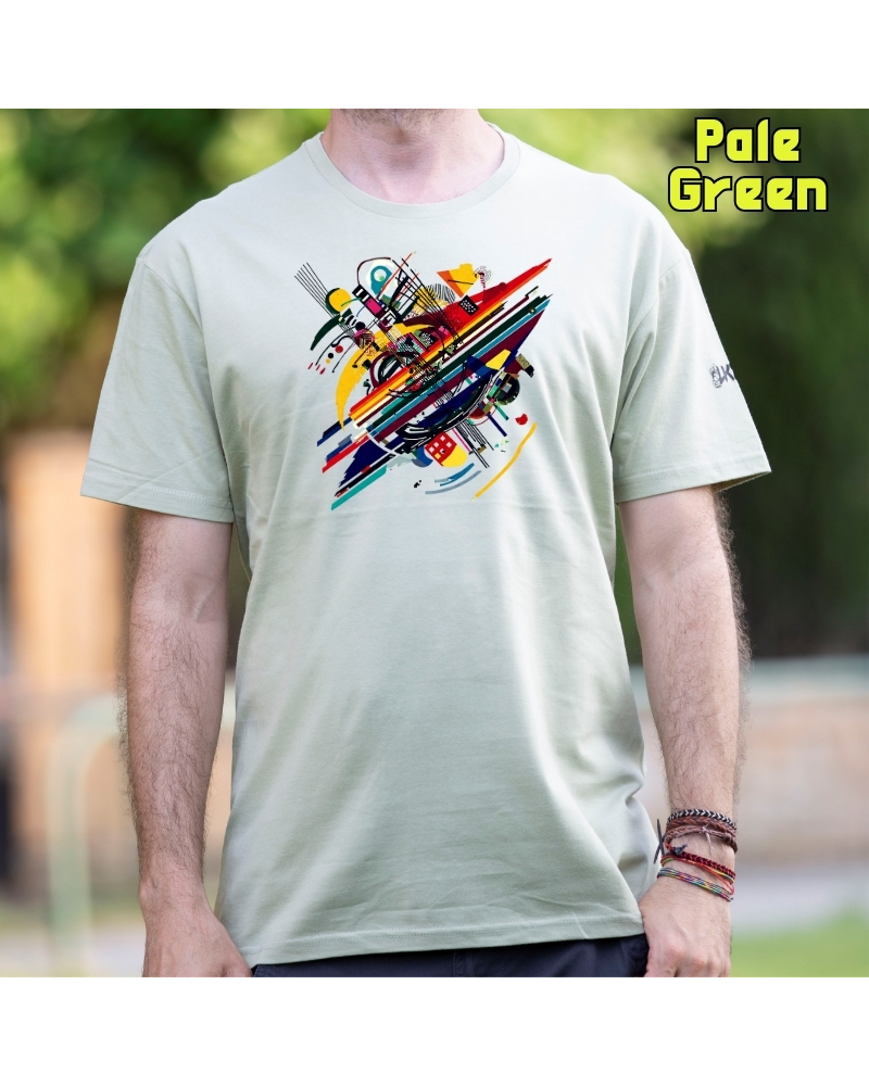 Camiseta Hombre Manga Corta - Kandinsky