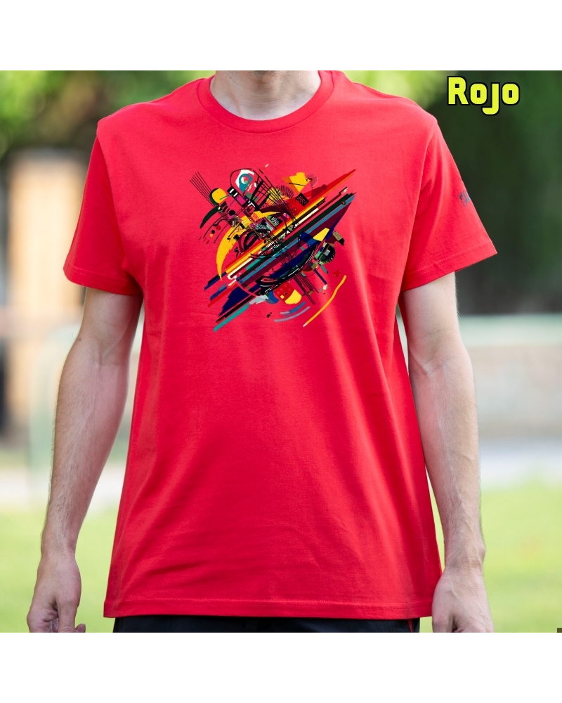 Camiseta Hombre Manga Corta - Kandinsky