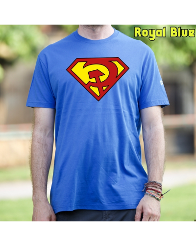 Camiseta hombre  - Superhombre Rojo