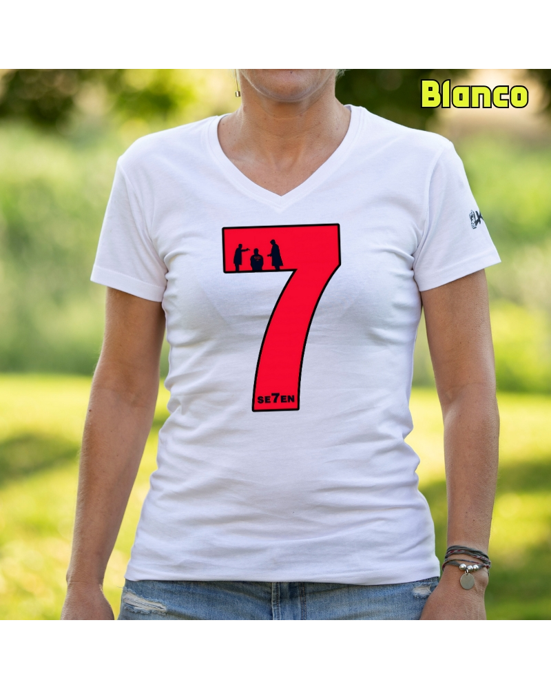 Seven - Camiseta Mujer Manga Corta