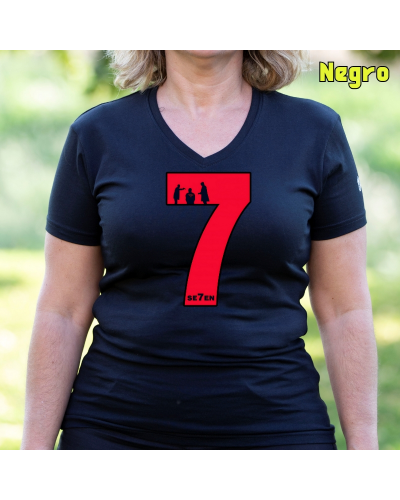 Seven - Camiseta Mujer Manga Corta