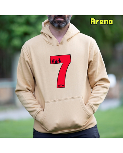 Sudadera hombre con capucha Seven