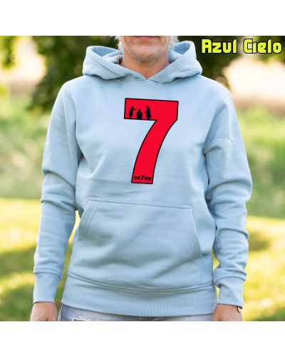 Sudadera mujer con capucha Seven