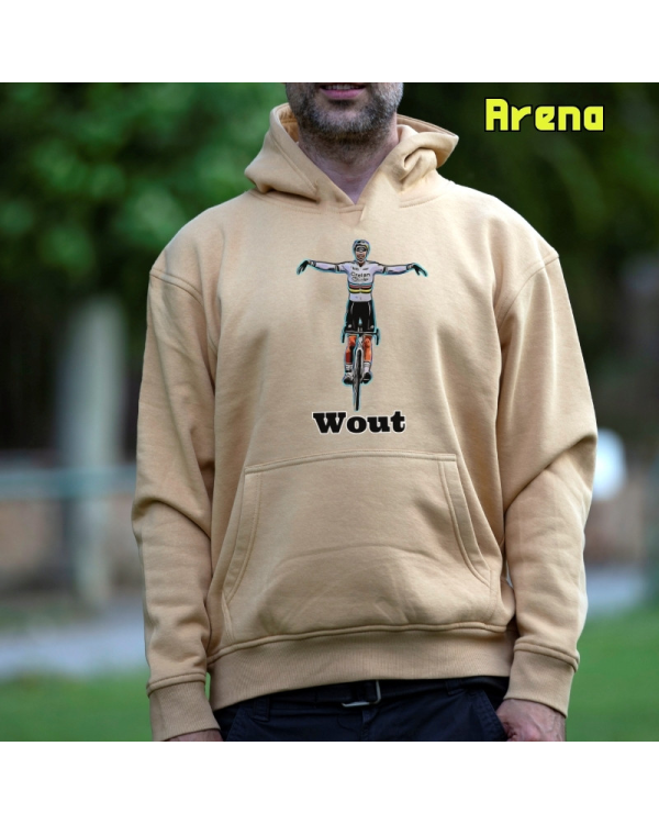 Sudadera hombre con capucha WOUT  La Kamiseta K Buskas