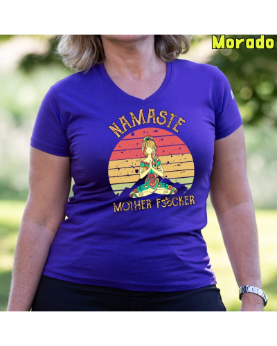 Camiseta Mujer Manga Corta - Namaste