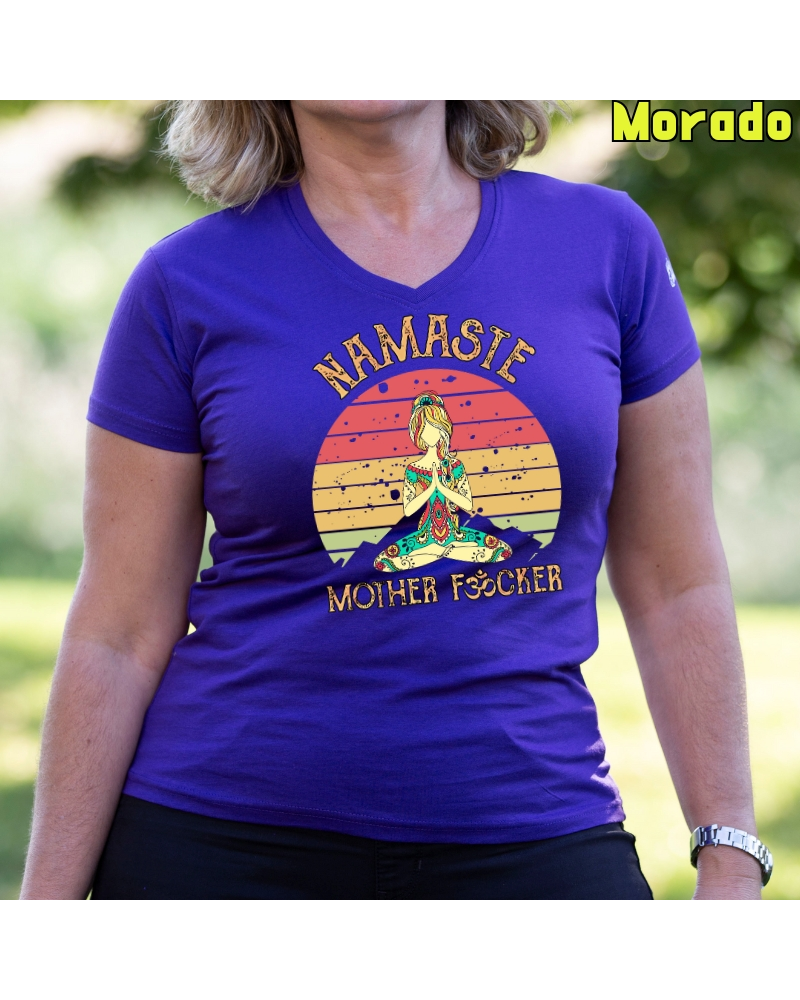 Camiseta Mujer Manga Corta - Namaste