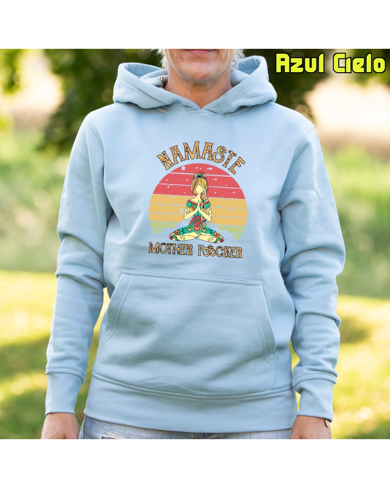 Namaste - Sudadera Mujer Con Capucha