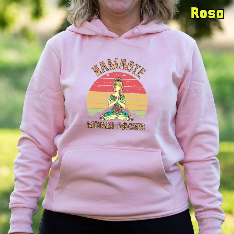 Namaste - Sudadera Mujer Con Capucha