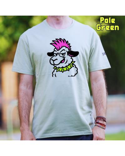 Gizonezkoen Kamiseta-Latxa Punk