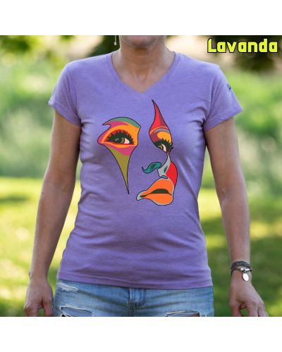 Camiseta Mujer Manga Corta - Una Mirada