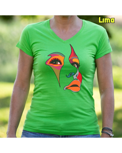 Camiseta Mujer Manga Corta - Una Mirada