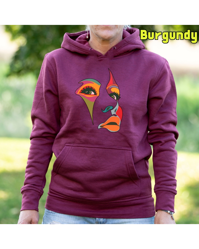 Sudadera mujer con capucha Una Mirada  La Kamiseta K Buskas