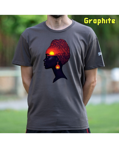 Camiseta hombre manga corta - Africa Infinita