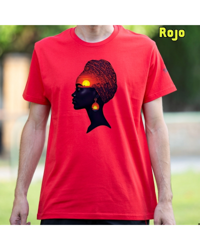 Camiseta hombre manga corta - Africa Infinita